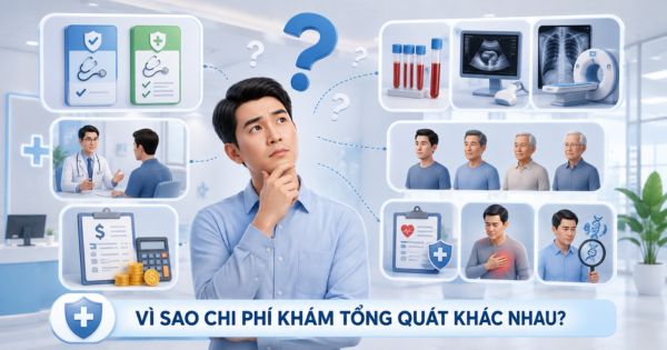 Chi phí khám sức khỏe tổng quát phụ thuộc vào danh mục xét nghiệm và chẩn đoán hình ảnh