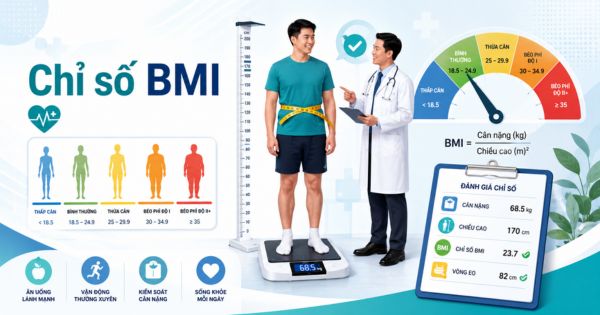 Chỉ số BMI - Vai trò trong kiểm tra gan nhiễm mỡ, tiểu đường và tăng huyết áp