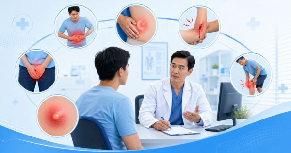 Các dấu hiệu thường gặp nên đi khám ngoại khoa