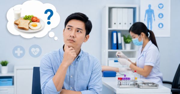 Thời gian nhịn ăn trước khi xét nghiệm máu
