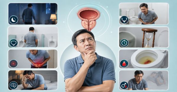 Các dấu hiệu cho thấy nam giới nên đi khám tuyến tiền liệt