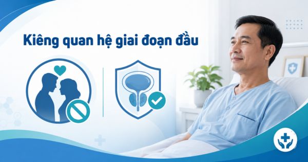 Kiêng quan hệ tình dục trong giai đoạn đầu sau khi mổ tiền liệt tuyến