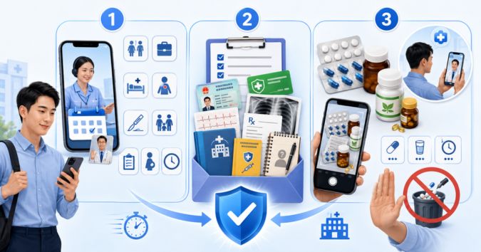 Những hạng mục checklist chuẩn bị trước khi khám sức khỏe tổng quát