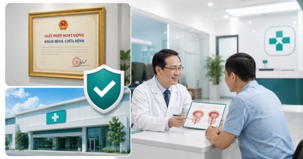 Tiêu chí lựa chọn địa chỉ khám tuyến tiền liệt tại Hà Nội - Cơ sở được cấp phép và có phạm vi chuyên môn phù hợp