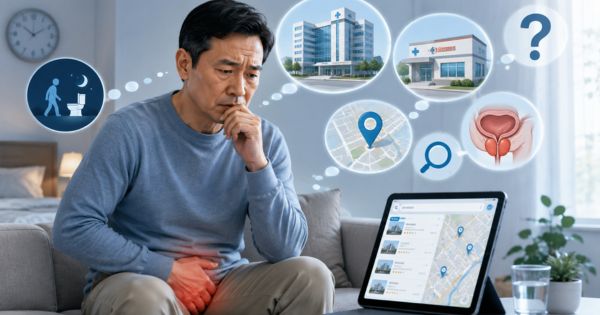 Nam giới băn khoăn lựa chọn địa chỉ khám tuyến tiền liệt
