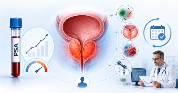 PSA không đủ thông tin để chẩn đoán viêm tuyến tiền liệt