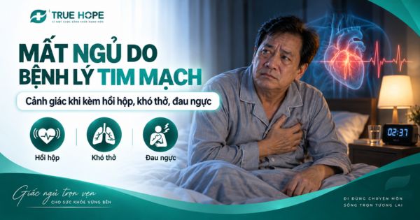 Mất ngủ do bệnh lý tim mạch