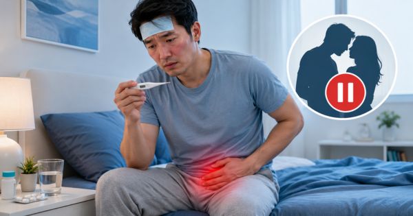 Viêm tuyến tiền liệt cấp kèm sốt cần tạm kiêng quan hệ