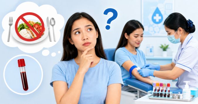 Người bệnh băn khoăn có cần nhịn ăn trước xét nghiệm máu