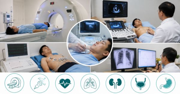 Chẩn đoán hình ảnh và thăm dò chức năng - Danh mục khám sức khỏe nam giới