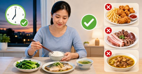 Các loại thực phẩm ăn được vào tối hôm trước khi xét nghiệm máu