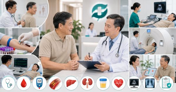 Người từ 40 tuổi trở lên khám sức khỏe tổng quát tại True Hope