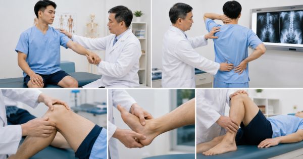 Đánh giá cơ – xương – khớp - Danh mục khám sức khỏe nam giới