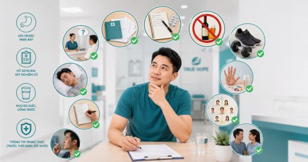 Chuẩn bị các thông tin cần thiết trước khi khám sức khỏe nam giới