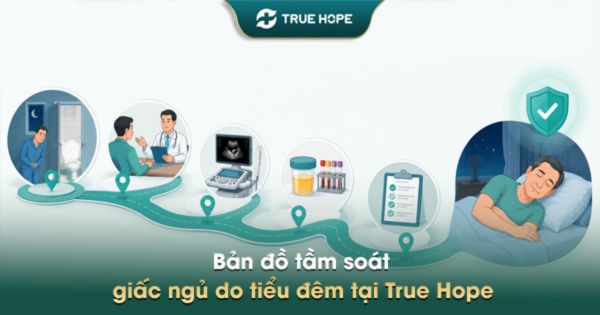 Bản đồ tầm soát giấc ngủ do tiểu đêm tại True Hope