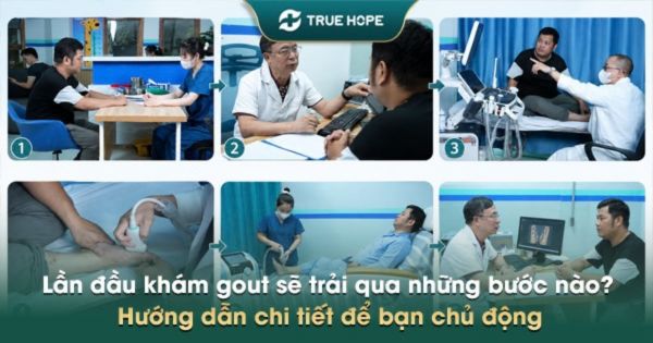 Lần đầu đi khám gout sẽ trải qua những bước nào? Hướng dẫn chi tiết để bạn chủ động
