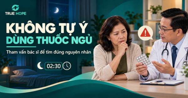 Không nên dùng thuốc ngủ khi chưa có sự tham vấn của bác sĩ chuyên môn