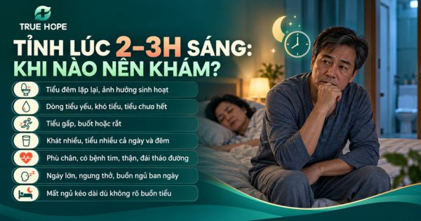 Dấu hiệu nên chủ động đi khám khi mất ngủ lúc 2-3 giờ sáng
