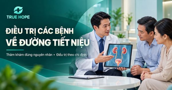 Điều trị các bệnh về đường tiết niệu