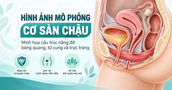 Hình ảnh mô phỏng cơ sàn chậu