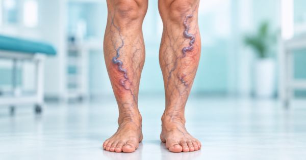 Hình ảnh mô phỏng suy giãn tĩnh mạch