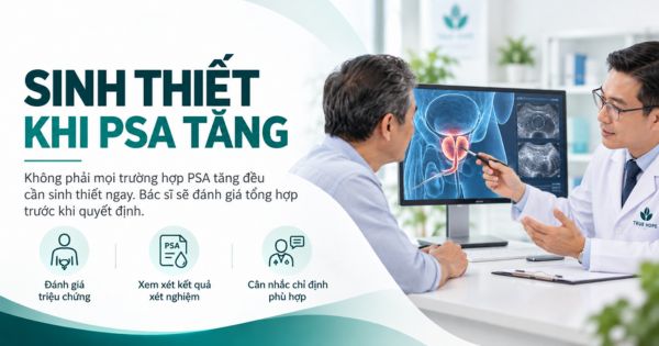 Sinh thiết khi PSA tăng