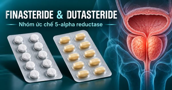 Nhóm thuốc Finasteride và dutasteride điều trị u xơ tiền liệt tuyến