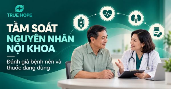 Tầm soát các nguyên nhân nội khoa
