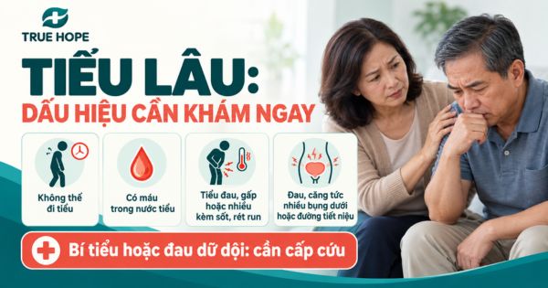 Dấu hiệu tiểu lâu cần đi khám