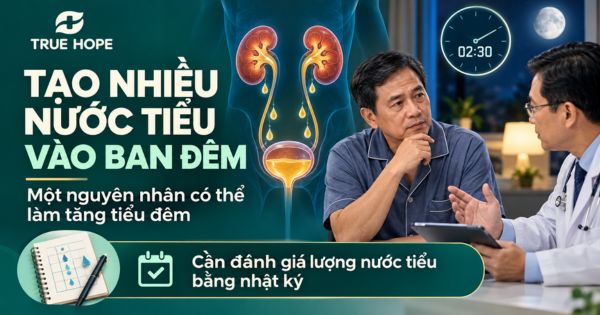 Cơ thể tạo quá nhiều nước tiểu vào ban đêm là nguyên nhân gây mất ngủ lúc 2-3h sáng