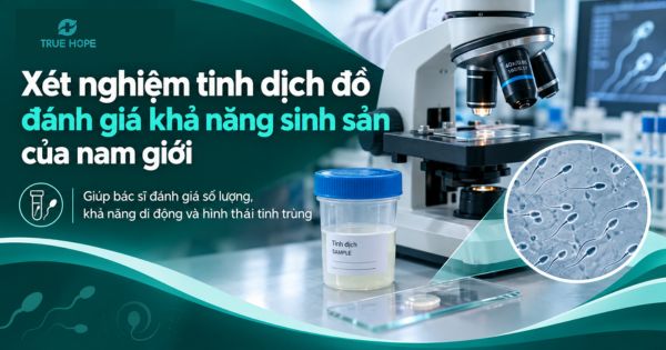 Xét nghiệm tinh dịch đồ đánh giá khả năng sinh sản của nam giới